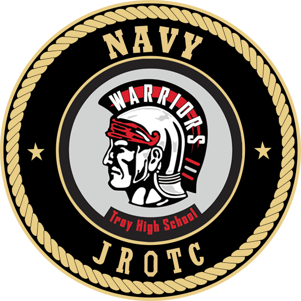 Troy High School Navy JROTC seal
